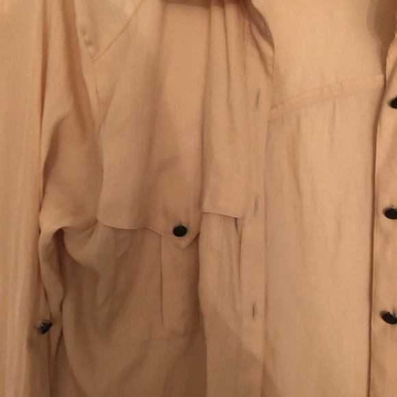 ZARA silky button shirt - Picture 3 of 8